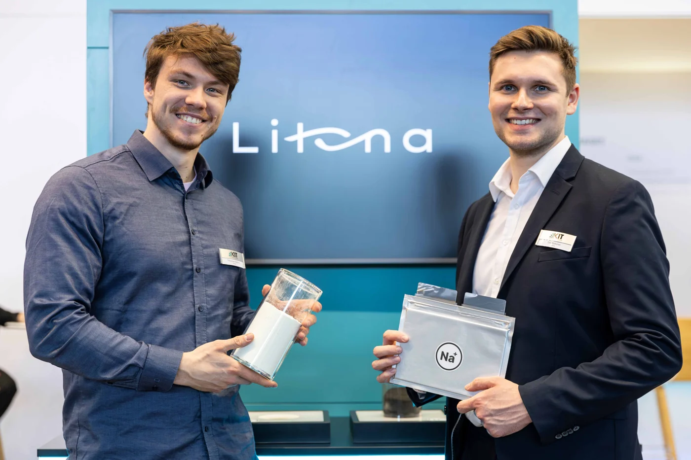 Tom Bötticher mit einem Kollegen von Litona.